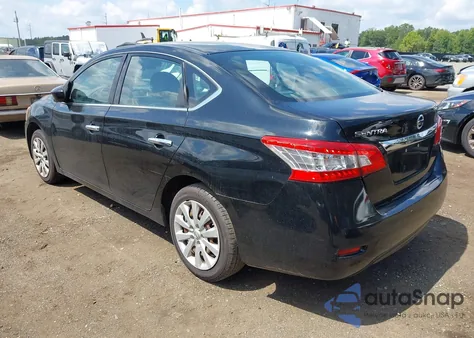 2015 Nissan Sentra S from USA, damaged, VIN 3N1AB7AP2FY356440